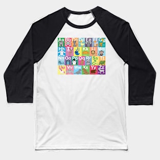 The Animal Alphabet Baseball T-Shirt